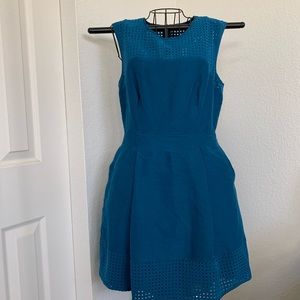 Blue J. Crew Dress Size 8